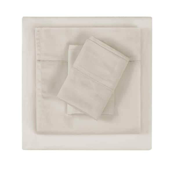 CHRISTIAN SIRIANO NEW YORK 300TC Khaki Cotton Sateen Standard Pillowcase (Set of 2)