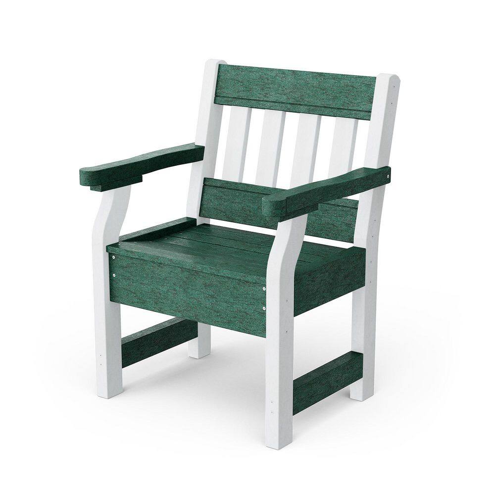 Heritage Turf Green and White HDPE Plastic Outdoor Garden Chair price history on PriceWatchPro