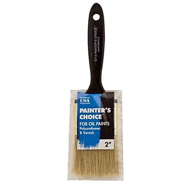 Wooster 2 in. Flat Painter's Choice White Bristle Brush (12-Pack)