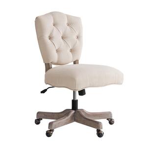 Fallon White Office Chair