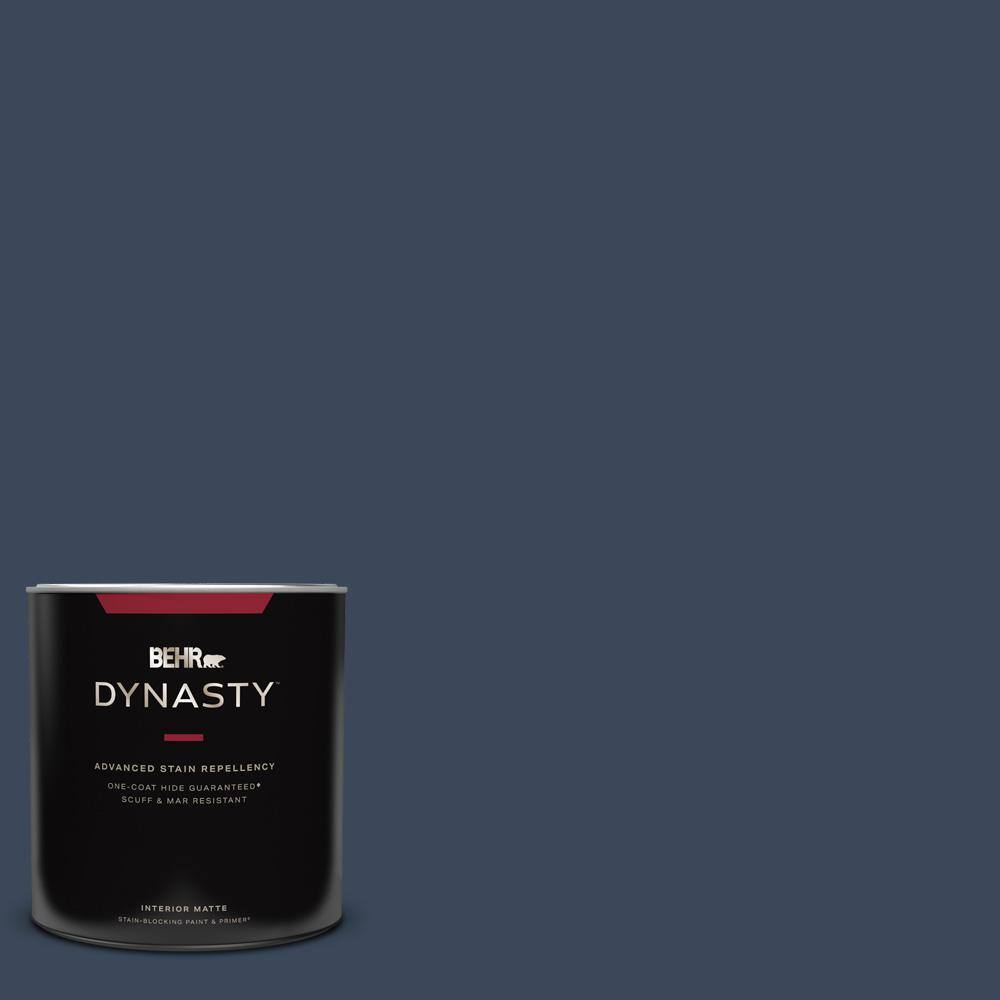 BEHR DYNASTY 1 qt. M5007 Very Navy Matte Interior StainBlocking