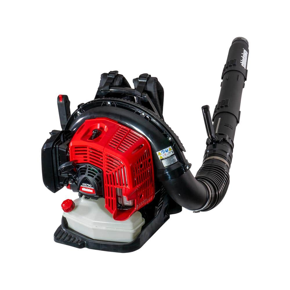 Shindaiwa 240 MPH 835 CFM 79.9 cc Gas 2-Stroke Backpack Leaf Blower with  Hip-Mounted Throttle and Integrated Back Cooling Vent Fan EB790 - The Home  