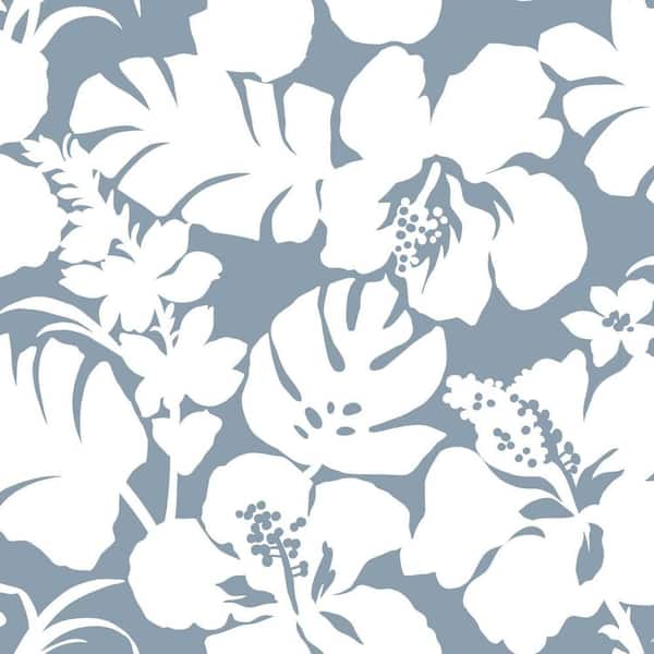 York Wallcoverings 56 sq. ft. Hibiscus Arboretum Wallpaper