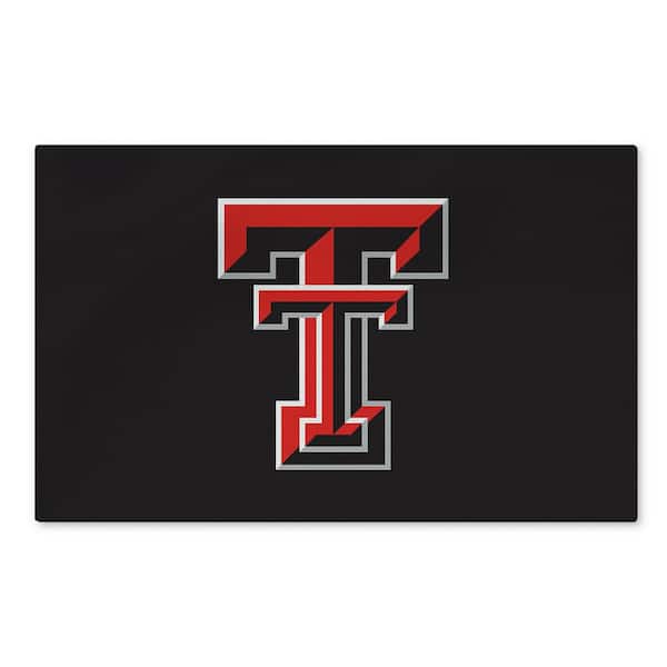 Texas Tech Red Raiders NCAA Logo Washable Rug 36 in. x 62 in. Area Rug