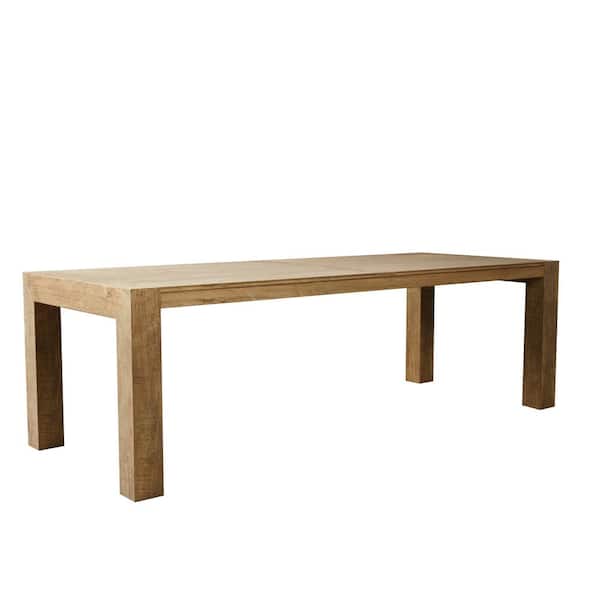Urban Woodcraft Villa 98 in. Natural Dining Table