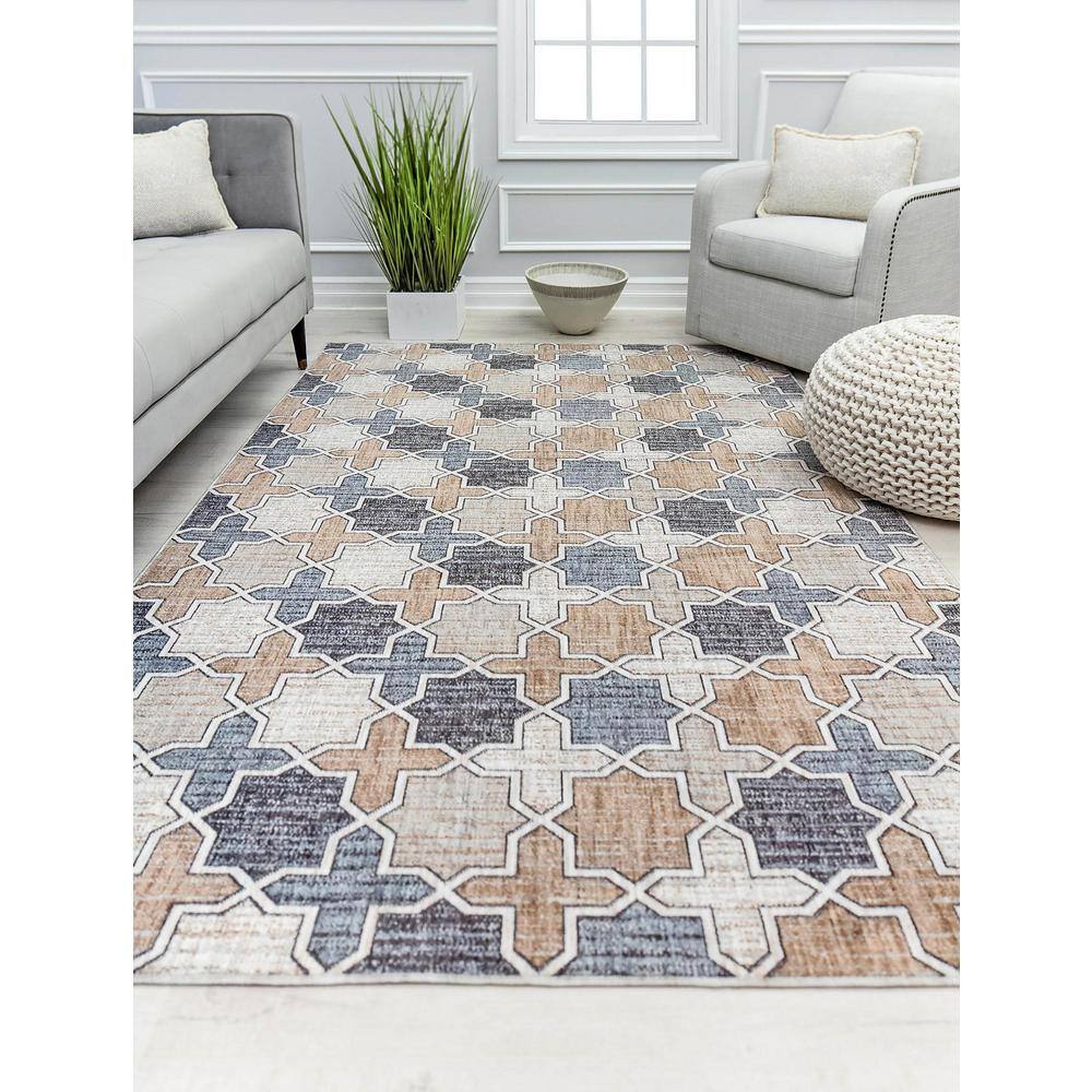 Mason Brooks Celestia RusticTaupe 5'3"x7'0" Contemporary Area Rug