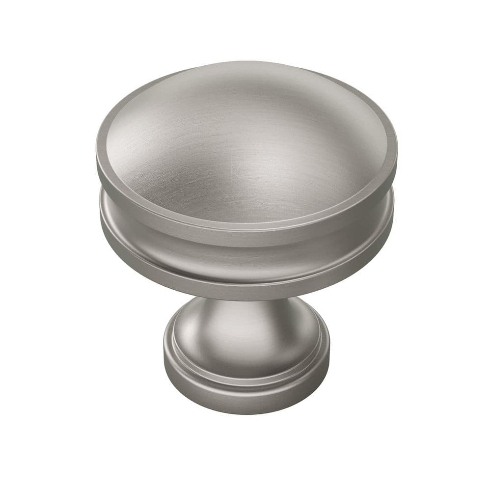 1 Pack Charmaine 1.10 in. Satin Nickel Round Cabinet Knob price history on PriceWatchPro