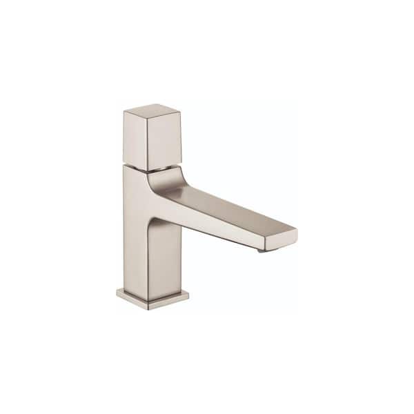 Metropol Single Hole Single-Handle Bathroom Faucet in Brushed Nickel