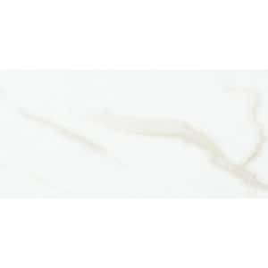 Contessa Oro 2.95 in. x 5.91 in. Polished Marble Look Porcelain Floor and Wall Tile (3.27 sq. ft./Case)