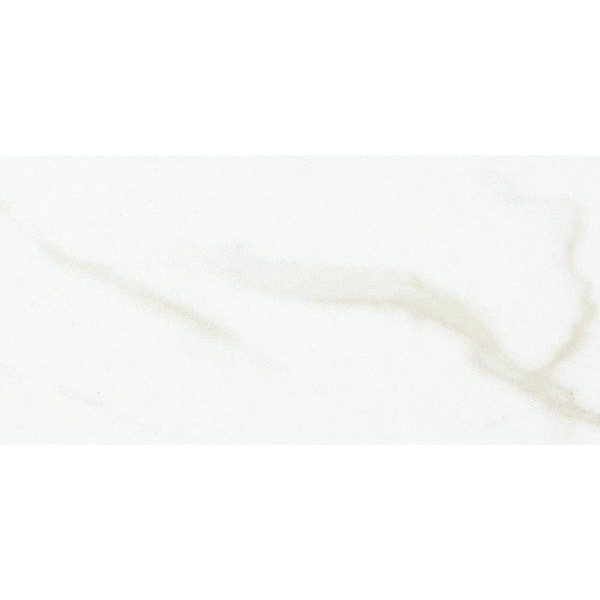 EMSER TILE Contessa Oro 2.95 in. x 5.91 in. Polished Marble Look Porcelain Floor and Wall Tile (3.27 sq. ft./Case)