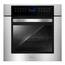 Empava 24 in. Single Electric Wall Oven 10 Cooking Functions with ...