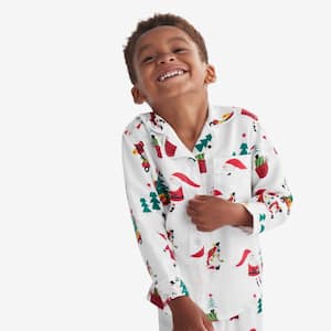 Company Cotton Family Flannel Kids Pajama Set