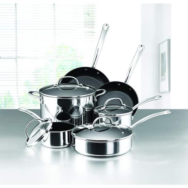 7-Pieces 18/10 Stainless Steel Cookware Set Home Cookware - AliExpress