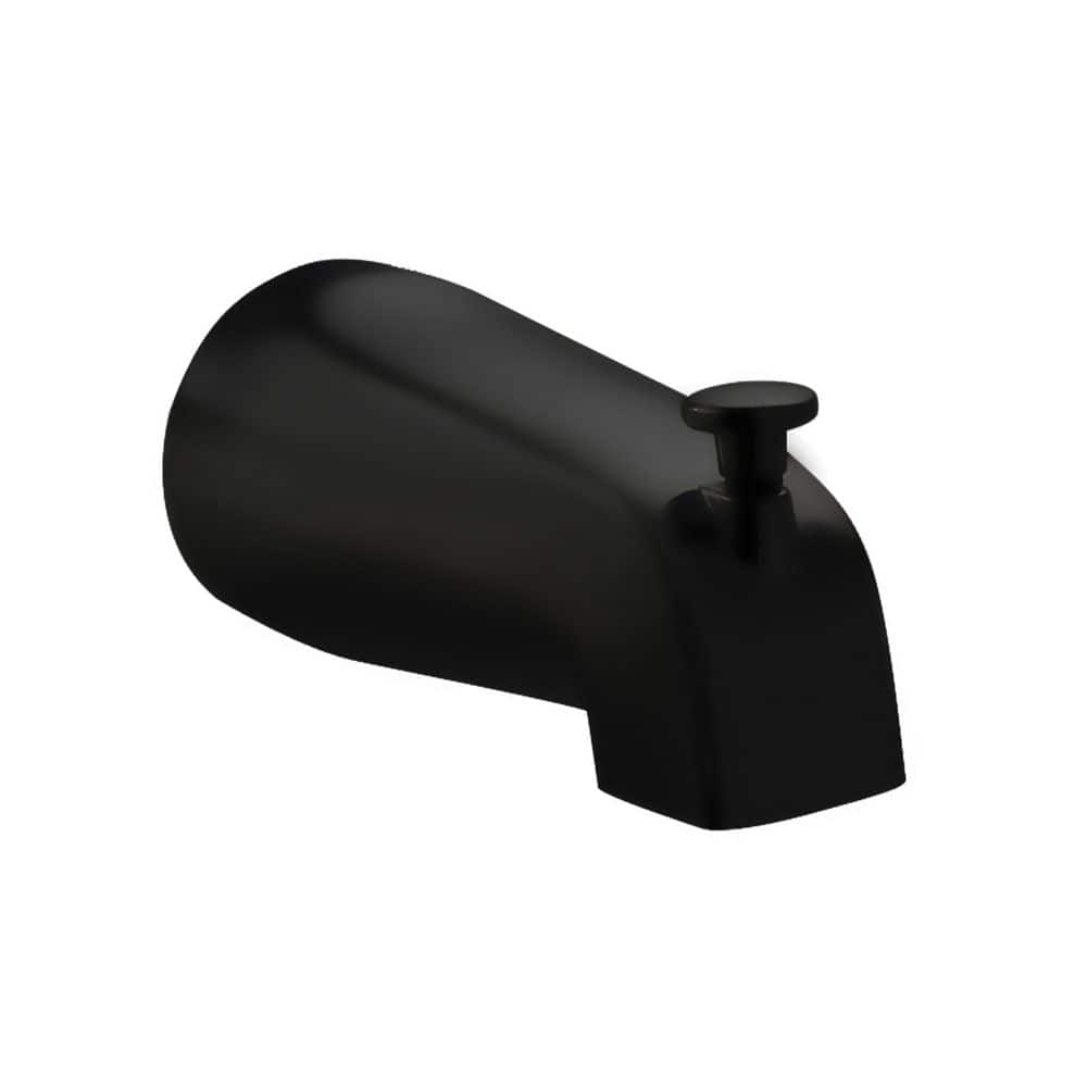 Brass Tub Spout with Slip Fit Connection in Matte Black price history on PriceWatchPro
