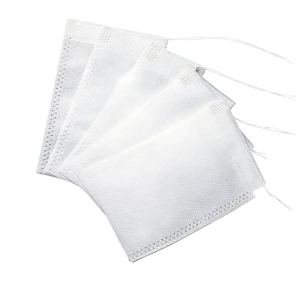 Disposable Tea Bags with Tea Filter Bags, Free Tea Spoon for Loose Leaf Tea, Coffee, Spice, Herbs (200-Pack)