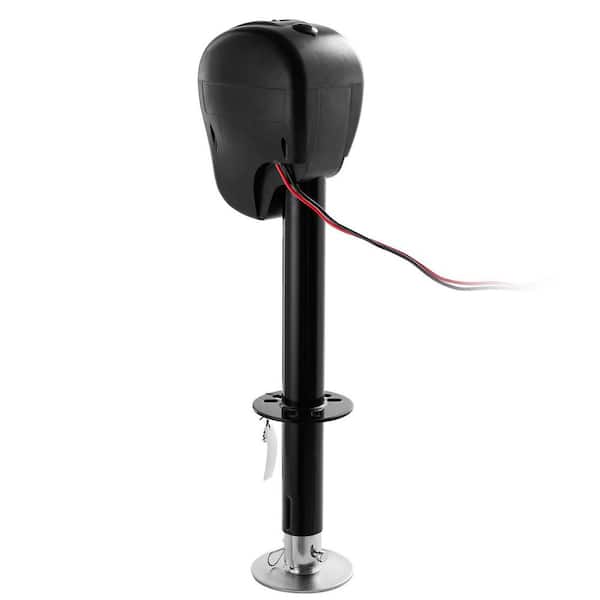 Electric Trailer Jack, 3500 lbs, Heavy Duty RV Electric Power Tongue Jack with 2 Way Connector, Memory Function