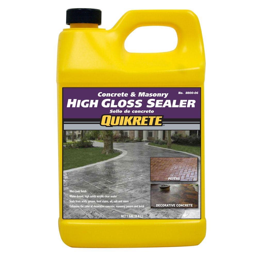 Have a question about Eagle 1 Gal. Gloss Coat Clear Wet Look Solvent-Based  Acrylic Concrete Sealer? - Pg 1 - The Home Depot