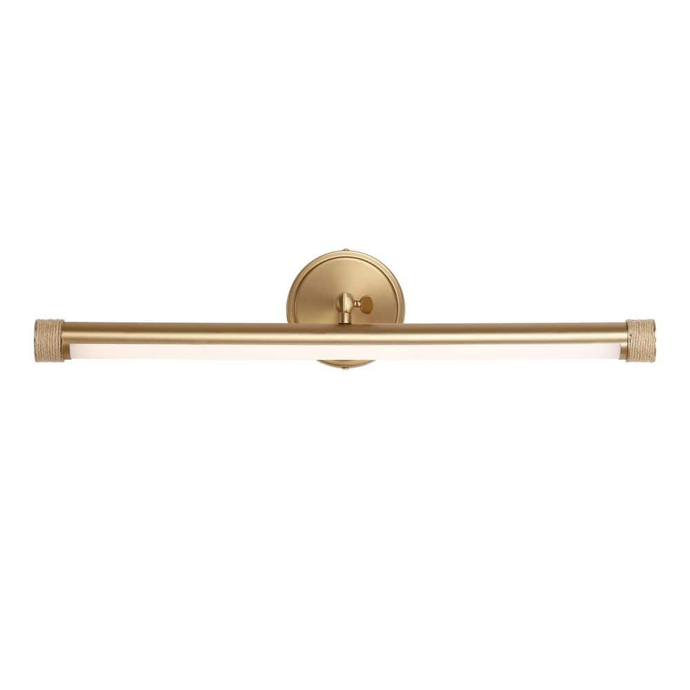 24 in. 1-Light Antique Brass LED Picture Light, Wall Light for Picture, Artwork, Display price history on PriceWatchPro