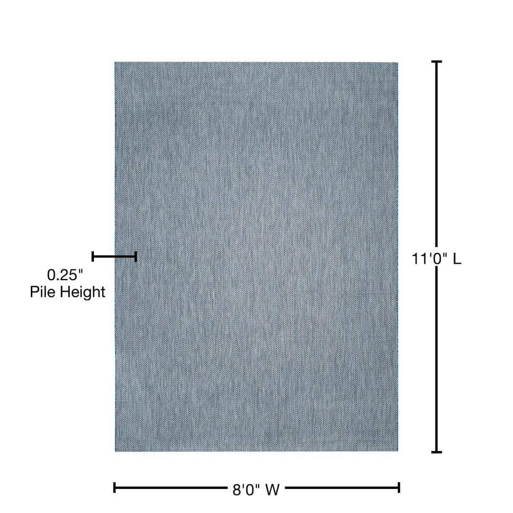 Rectangular Gray Synthetic Easy Care Area Rug