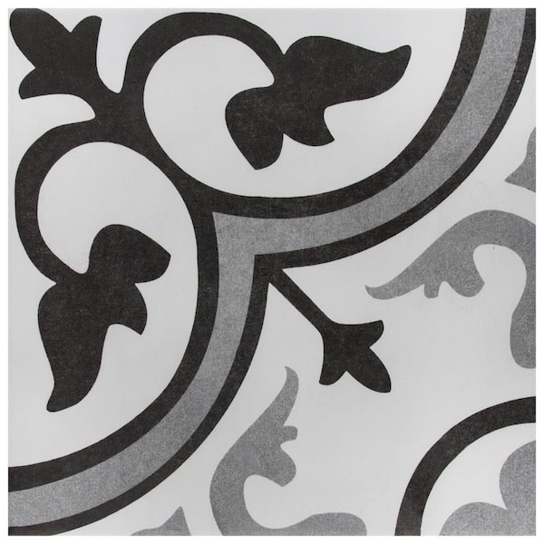 Merola Tile Amberes Classic II 13 in. x 13 in. Ceramic Floor and Wall Tile (15.85 sq. ft./Case) Merola Tile Amberes Classic II 13 in. x 13 in. Ceramic Floor and Wall Tile (15.85 sq. ft./Case)