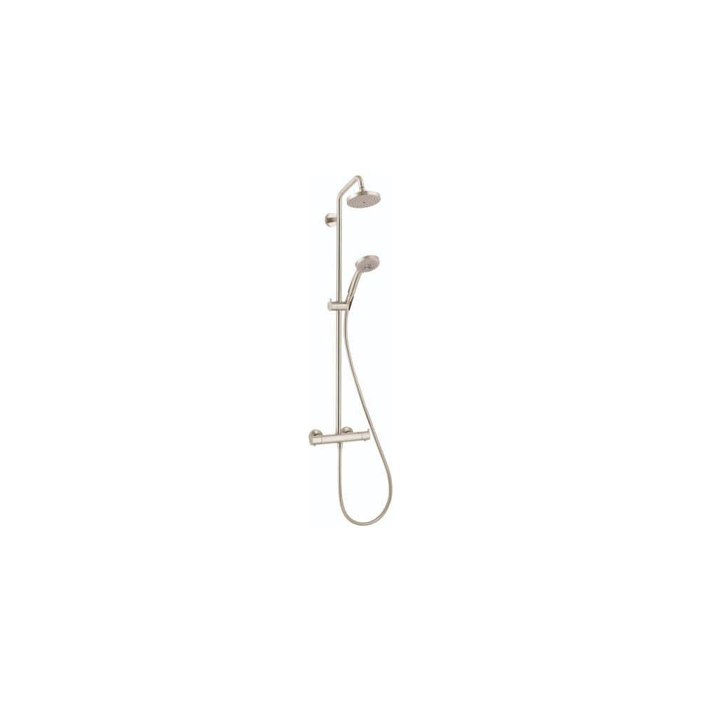 Hansgrohe Croma Showerpipe 150 4-Spray Patterns Dual Wall Mount