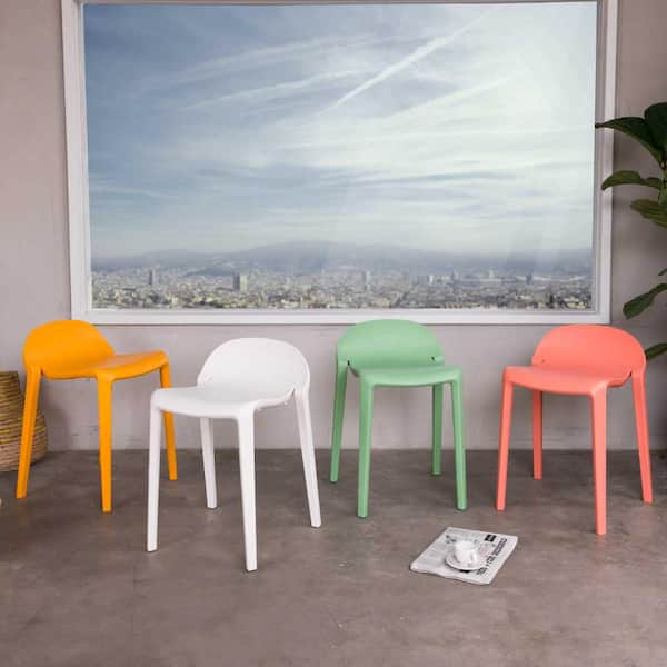 Joyous Grey Short Stool (Set of 2)