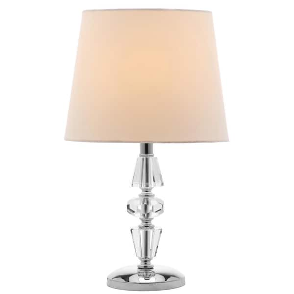 SAFAVIEH Crescendo 16 in. Clear Table Lamp LITS4127C - The Home Depot