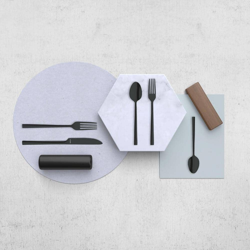 Amefa USA Corp Amefa USA Corp Dallas Stainless Steel Flatware Set - Service for 4 (Set of 20)