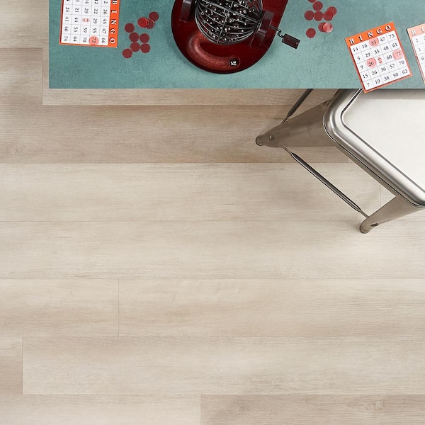 Revive Spice Birch 12 MIL x 6.3 in. W x 48 in. L Glue Down Waterproof Luxury Vinyl Plank Flooring (36 sq. ft./case)