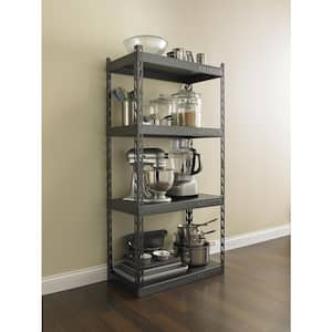 4-Tier Steel Garage Storage Shelving Unit with EZ Connect (30 in. W x 60 in. H x 15 in. D)