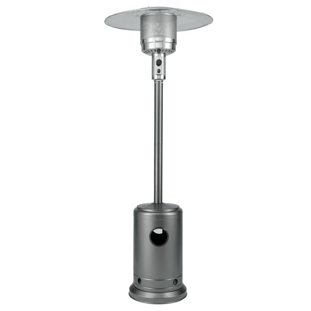 Hammered Platinum 33" x 33" Powder Coated Propane Patio Heater