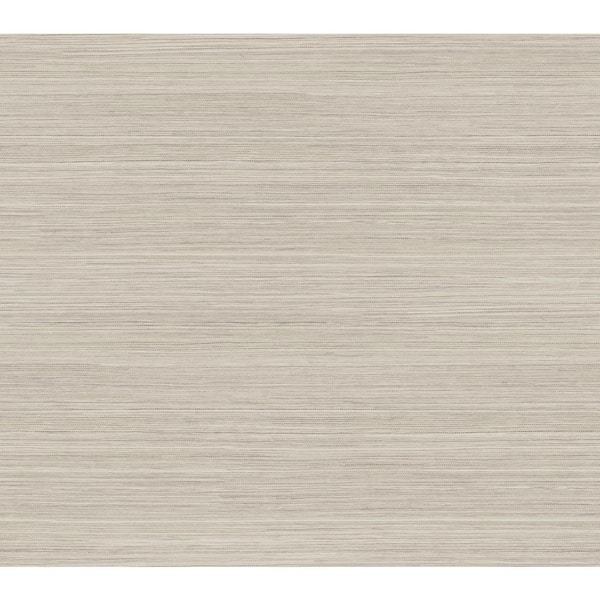 York Wallcoverings Taupe Grey Fountain Grass Textured Non-Pasted Paper Wallpaper