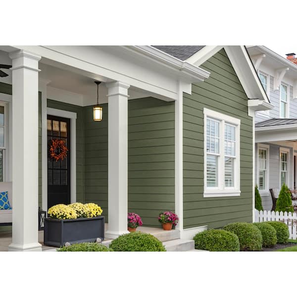 Hardie Plank HZ5 6.25 in. x 144 in. Statement Collection Mountain Sage Smooth Fiber Cement Lap Siding