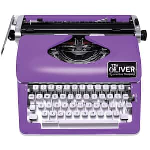 Timeless Manual Typewriter in Purple