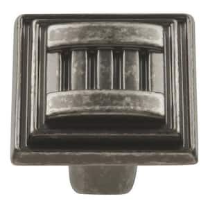 Sydney Collection 1-1/16 in. Dia Black Nickel Vibed Finish Cabinet Knob