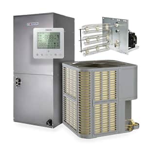 56,000 BTU 4.6 17 SEER2 Vertex Ducted Central Split Air Conditioner Inverter Heat Pump 230V