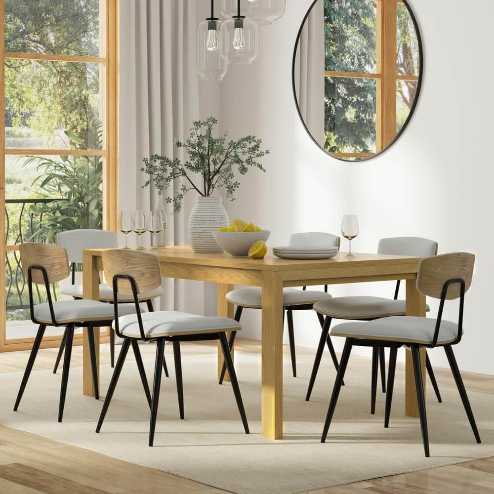 Wilson Oak Rectangular Solid Wood Dining Table