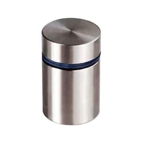 1 in. Dia x 1-3/8 in. L Stainless Steel Standoffs for Signs (4-Pack)
