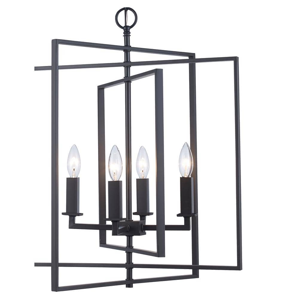 Bronze Cage Plug-in Pendant Light, 20-inch