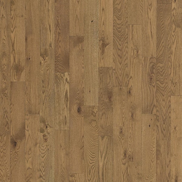 Mohawk Celestial Sky Davenport Tan Oak 0.37 in. T x 5 in. W Wirebrushed Engineered Hardwood Flooring (29.53 sq. ft./case)