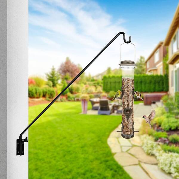 thumbnail image 2 of 4 Pack Heavy Duty Deck Hooks - 13 Inch Railing Hooks For Bird Feeders, Planters & Outdoor Decor 2 of 5