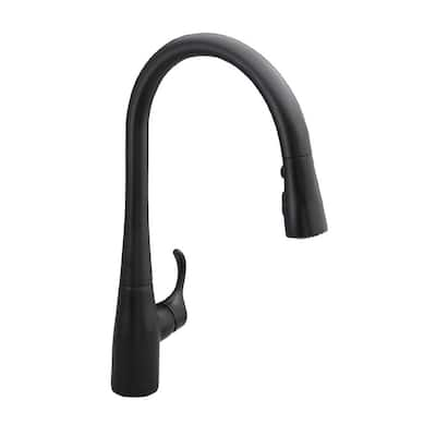 Kohler Black Kitchen Faucets Kitchen The Home Depot