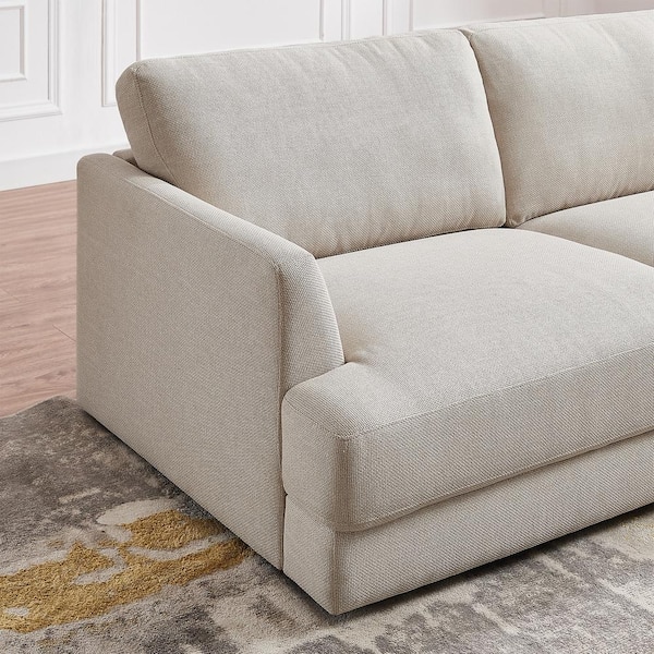 Ashcroft Furniture Co Glenville 108 in. Square Arm 2-piece