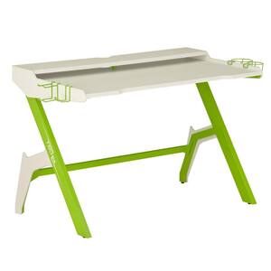 48.25 in. Rectangular Green Computer Gaming Desk with Cup Holder