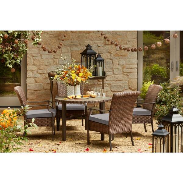 harper 5 piece low dining setting