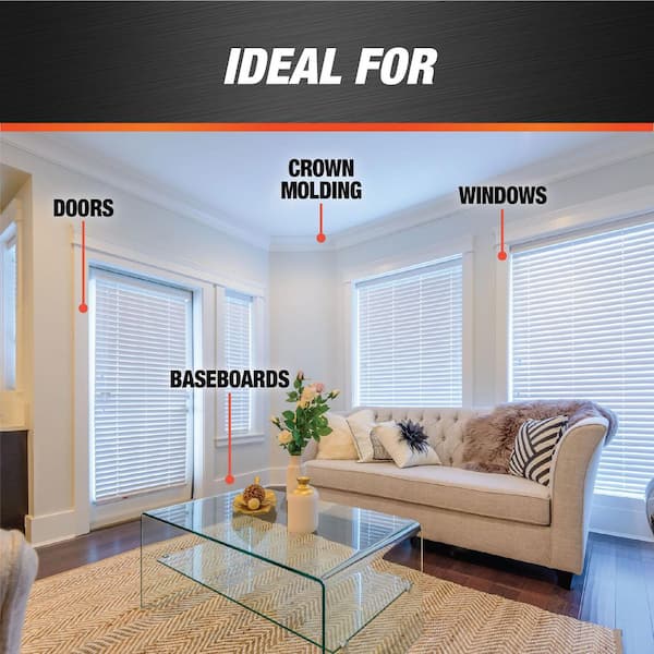 DAP - Alex Flex 10.1 oz. White Latex Premium Molding and Trim Sealant