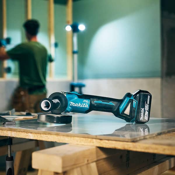 Makita 18V 5.0Ah LXT Lithium-Ion Brushless Cordless 4-1/2/5 in
