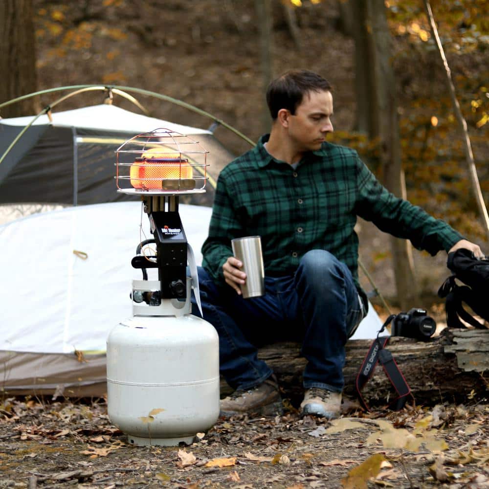 Black Propane Convection Tank Top Outdoor Heater