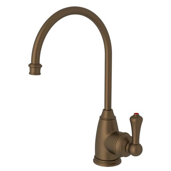 PERRIN & ROWE Traditional Single-Handle 10 in. Instant Hot Water Dispenser Faucet in English Bronze