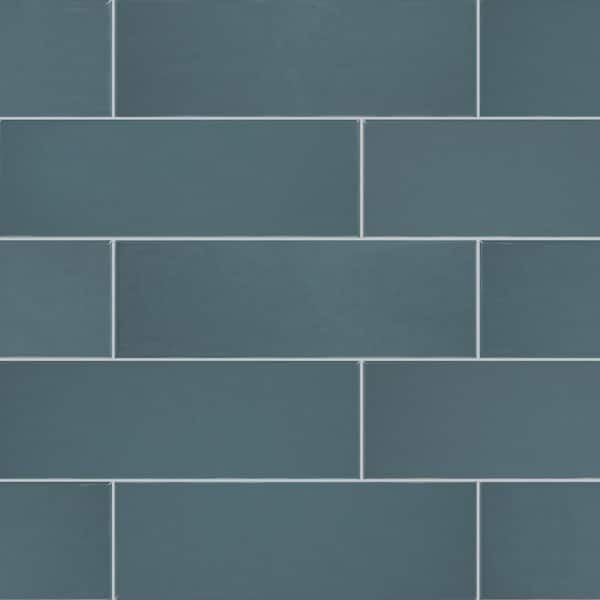 Daltile LuxeCraft Aura 4 in. x 6 in. Glazed Ceramic Wall Sample Tile